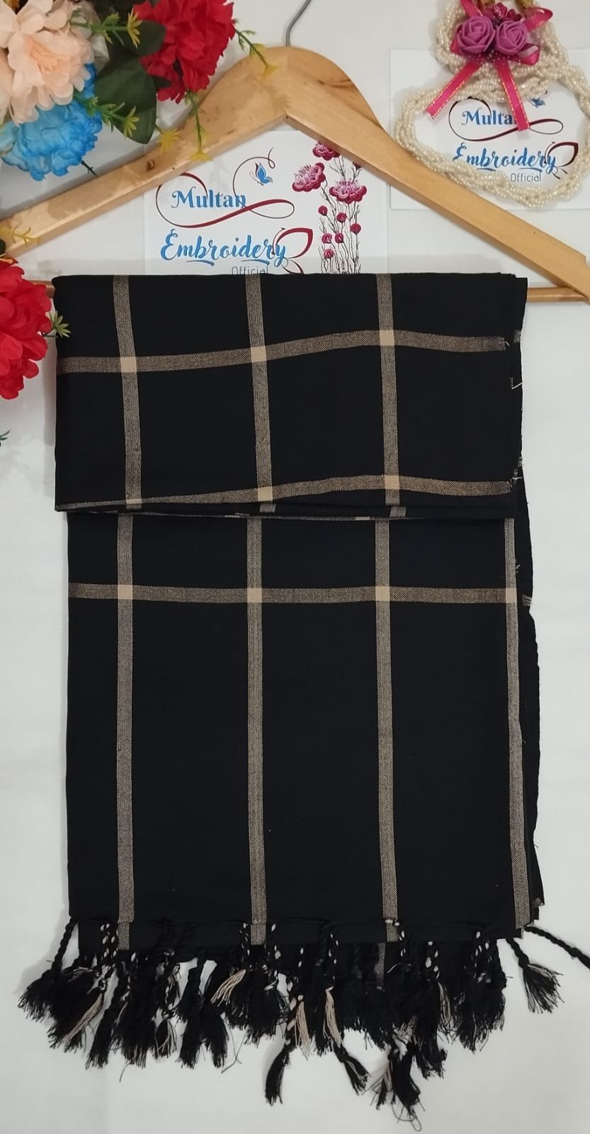 acrylic wool check design shawl matching with– full color range, stylish & warm acrylic wool check design shawl matching with– full color range, stylish & warm