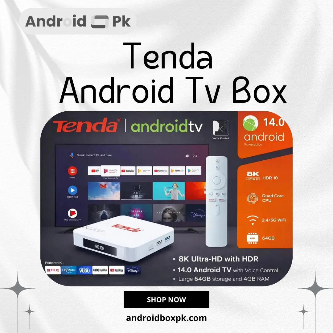 tenda android tv box 4gb ram 64gb rom | google voice assistant & bluetooth tenda android tv box 4gb ram 64gb rom | google voice assistant & bluetooth