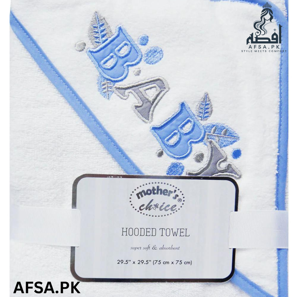 mother’s choice 100% cotton hooded baby towel – soft, absorbent, wearable towel for boys & girls (75x75cm), perfect for ages 0 4 years, ideal baby gift mother’s choice 100% cotton hooded baby towel – soft, absorbent, wearable towel for boys & girls (75x75cm), perfect for ages 0 4 years, ideal baby gift