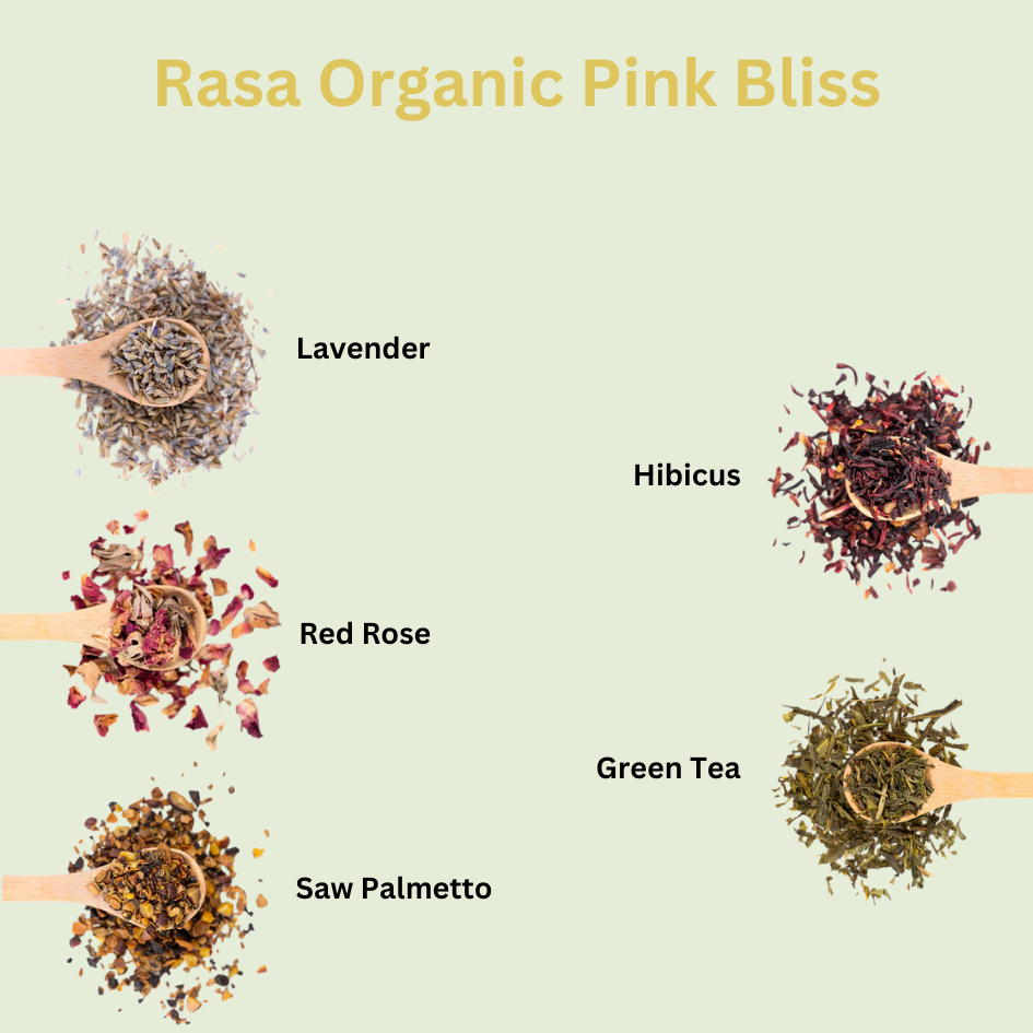 pink bliss tea – organic green tea with lavender, hibiscus & rose buds | antioxidant rich, calming & refreshing herbal fusion pink bliss tea – organic green tea with lavender, hibiscus & rose buds | antioxidant rich, calming & refreshing herbal fusion