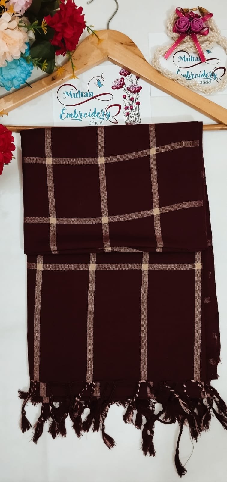 acrylic wool check design shawl matching with– full color range, stylish & warm acrylic wool check design shawl matching with– full color range, stylish & warm