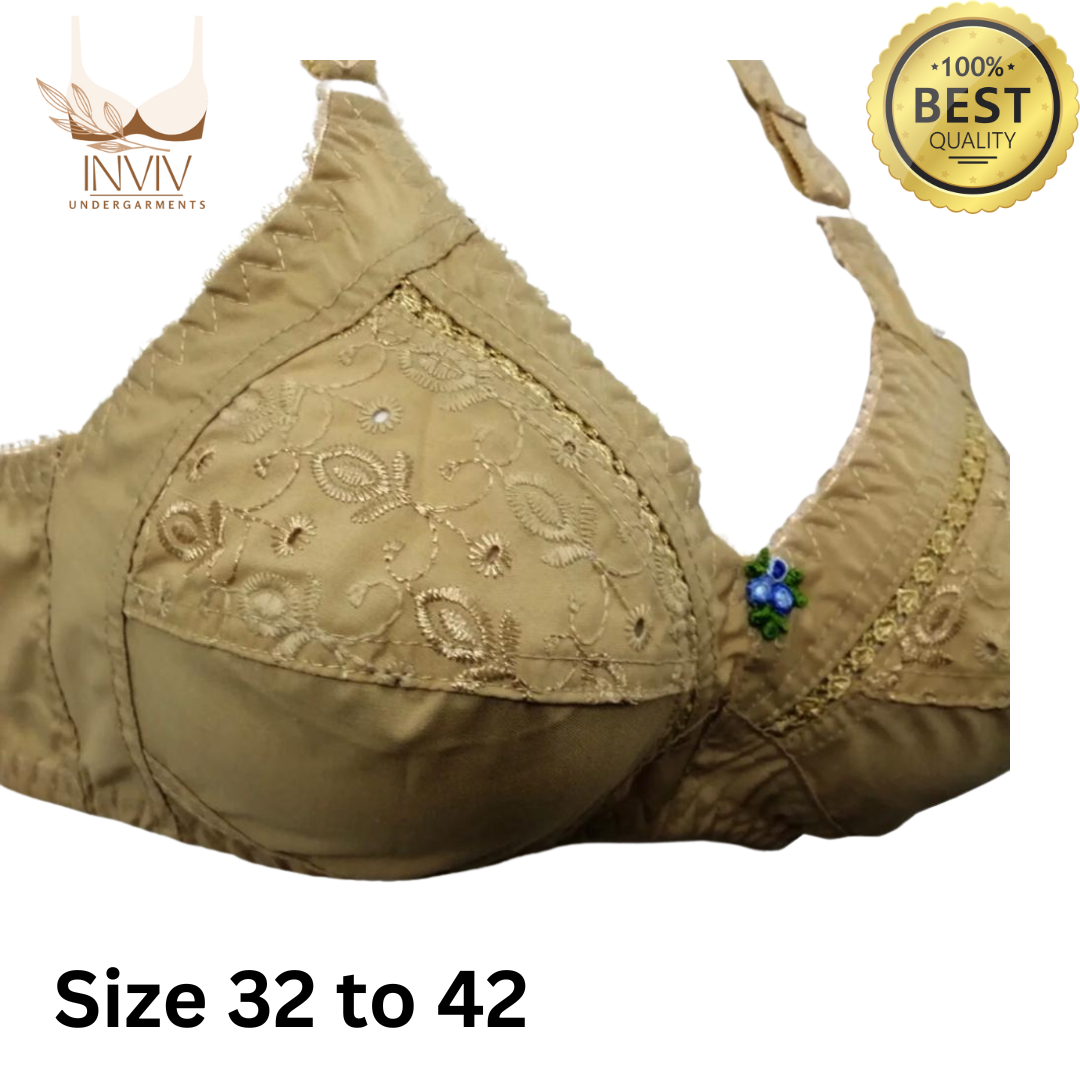 galaxy chicken cotton bra for women with classic chicken embroidery cotton bra, non padded. galaxy chicken cotton bra for women with classic chicken embroidery cotton bra, non padded.