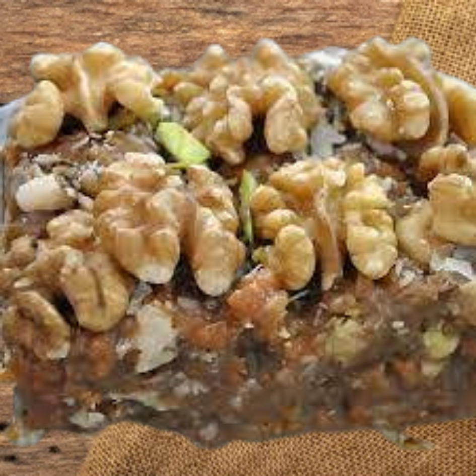 walnut (akhroti) sohan halwa fresh organic homemade – pure ingredients! walnut (akhroti) sohan halwa fresh organic homemade – pure ingredients!