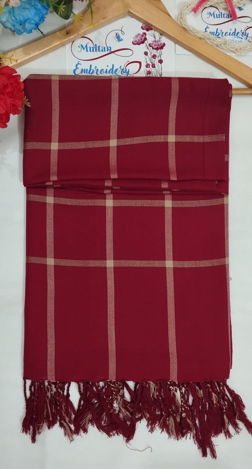 acrylic wool check design shawl matching with– full color range, stylish & warm acrylic wool check design shawl matching with– full color range, stylish & warm