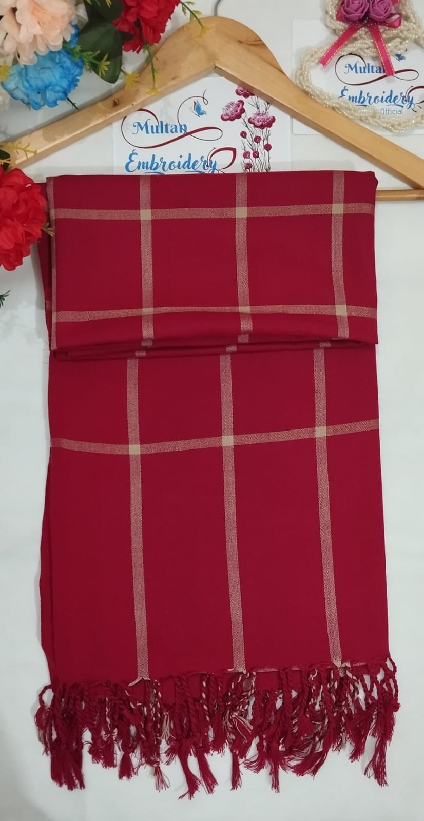 acrylic wool check design shawl matching with– full color range, stylish & warm acrylic wool check design shawl matching with– full color range, stylish & warm