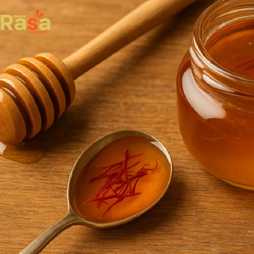 saffron (zafran) infused honey – pure organic honey with saffron | immunity, energy & luxury wellness blend saffron (zafran) infused honey – pure organic honey with saffron | immunity, energy & luxury wellness blend