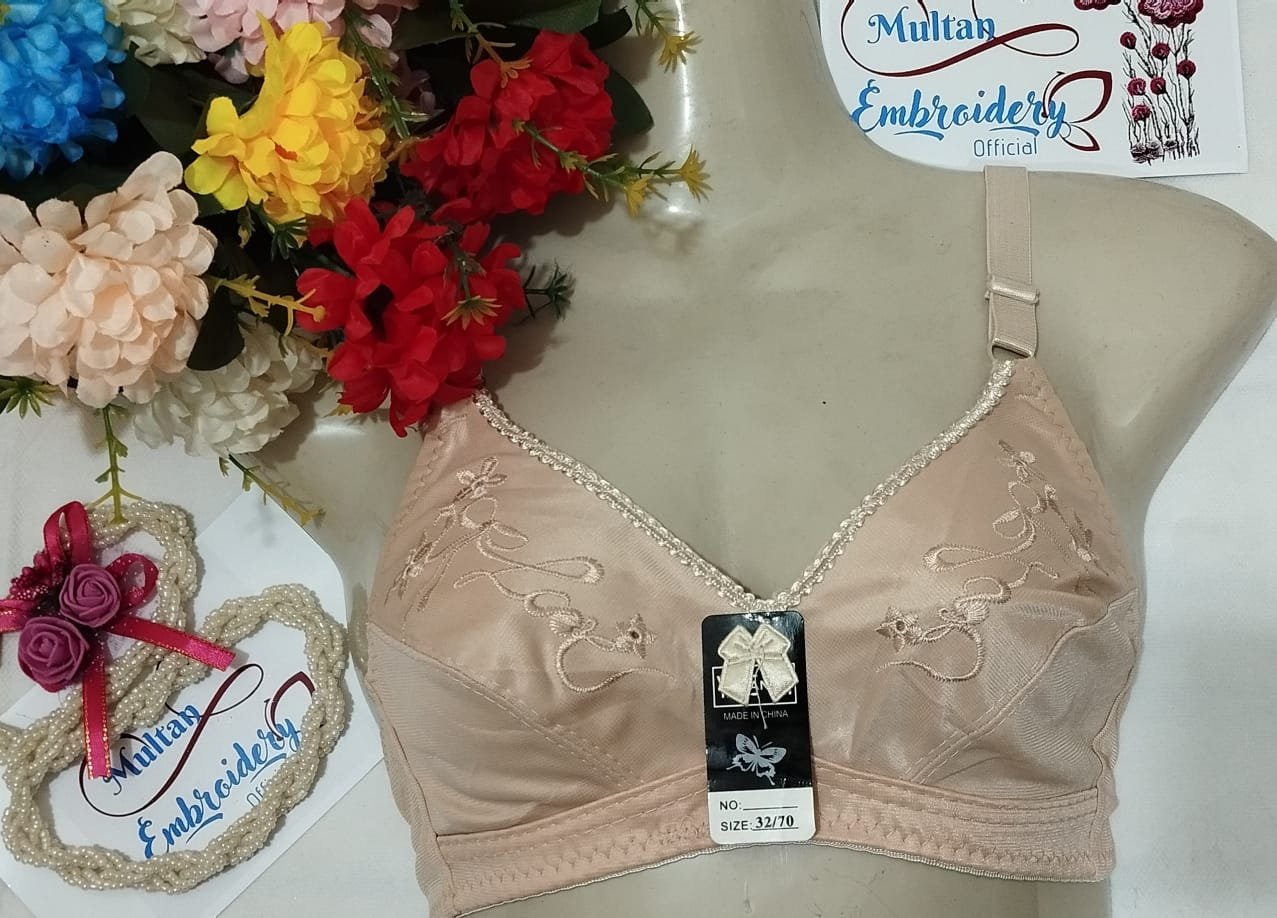 lace elegance: embroidered cotton bra with soft lace detail – half cover design for ultimate comfort and style lace elegance: embroidered cotton bra with soft lace detail – half cover design for ultimate comfort and style
