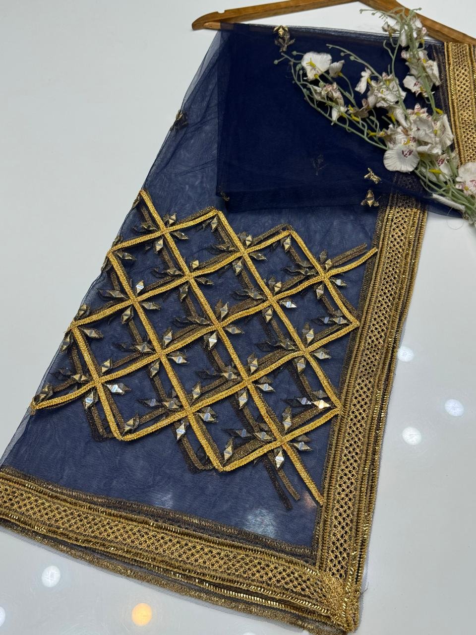 fancy dupatta hand made indian gotta mirror work full size dupatta – elegant fancy design in vibrant colors fancy dupatta hand made indian gotta mirror work full size dupatta – elegant fancy design in vibrant colors