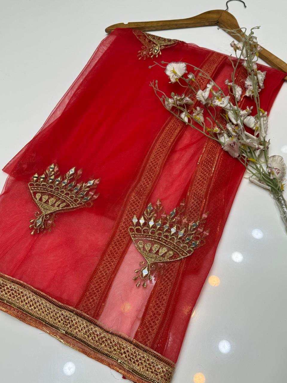fancy dupatta hand made indian gotta mirror work full size dupatta – elegant fancy design in vibrant colors fancy dupatta hand made indian gotta mirror work full size dupatta – elegant fancy design in vibrant colors