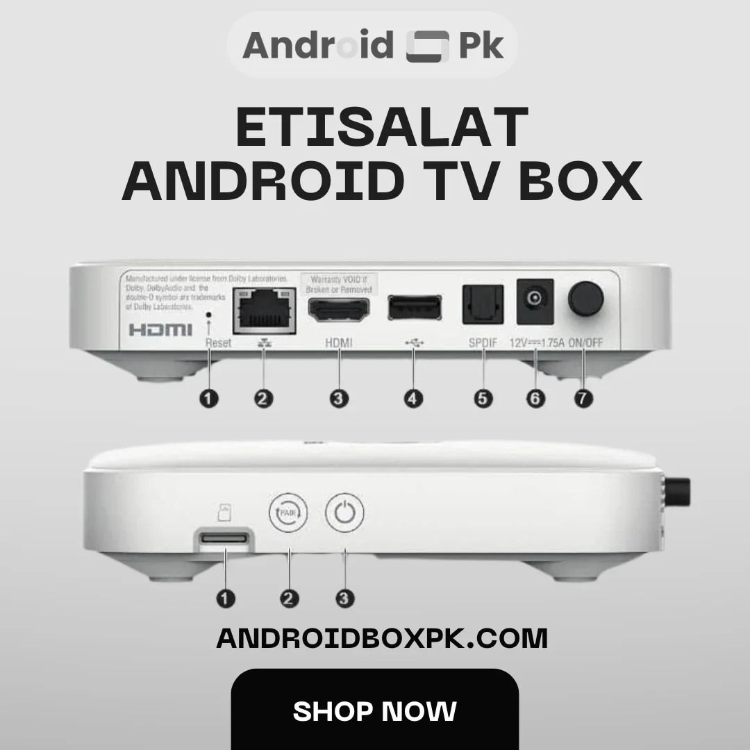 original etisalat android tv box 4k streaming with 2gb 8gb original etisalat android tv box 4k streaming with 2gb 8gb