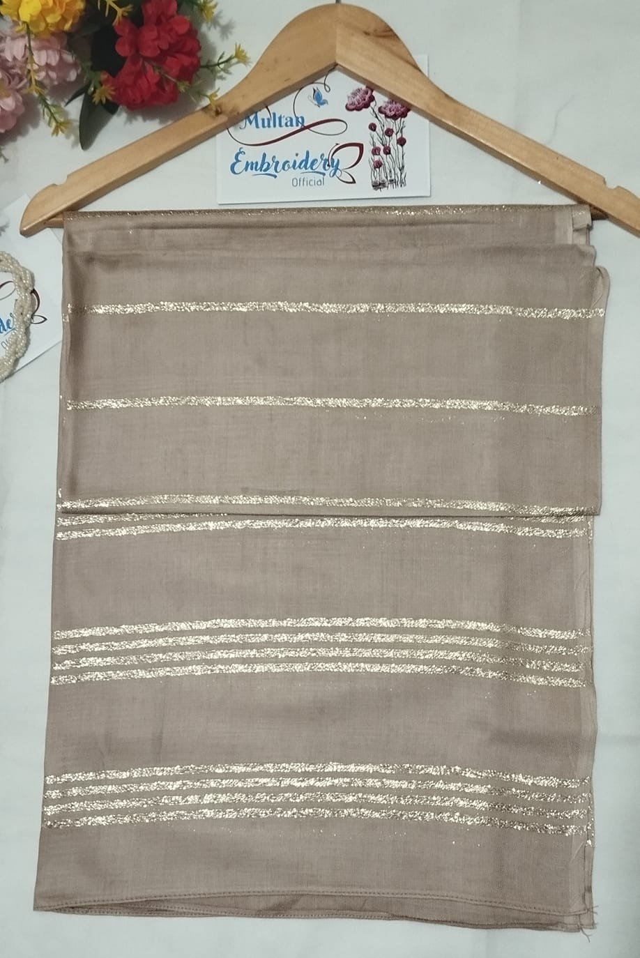 golden elegance: stylish linen staller collection fancy hijabs for girls and women, for all seasons, sides are stitched, no piko work needed golden elegance: stylish linen staller collection fancy hijabs for girls and women, for all seasons, sides are stitched, no piko work needed