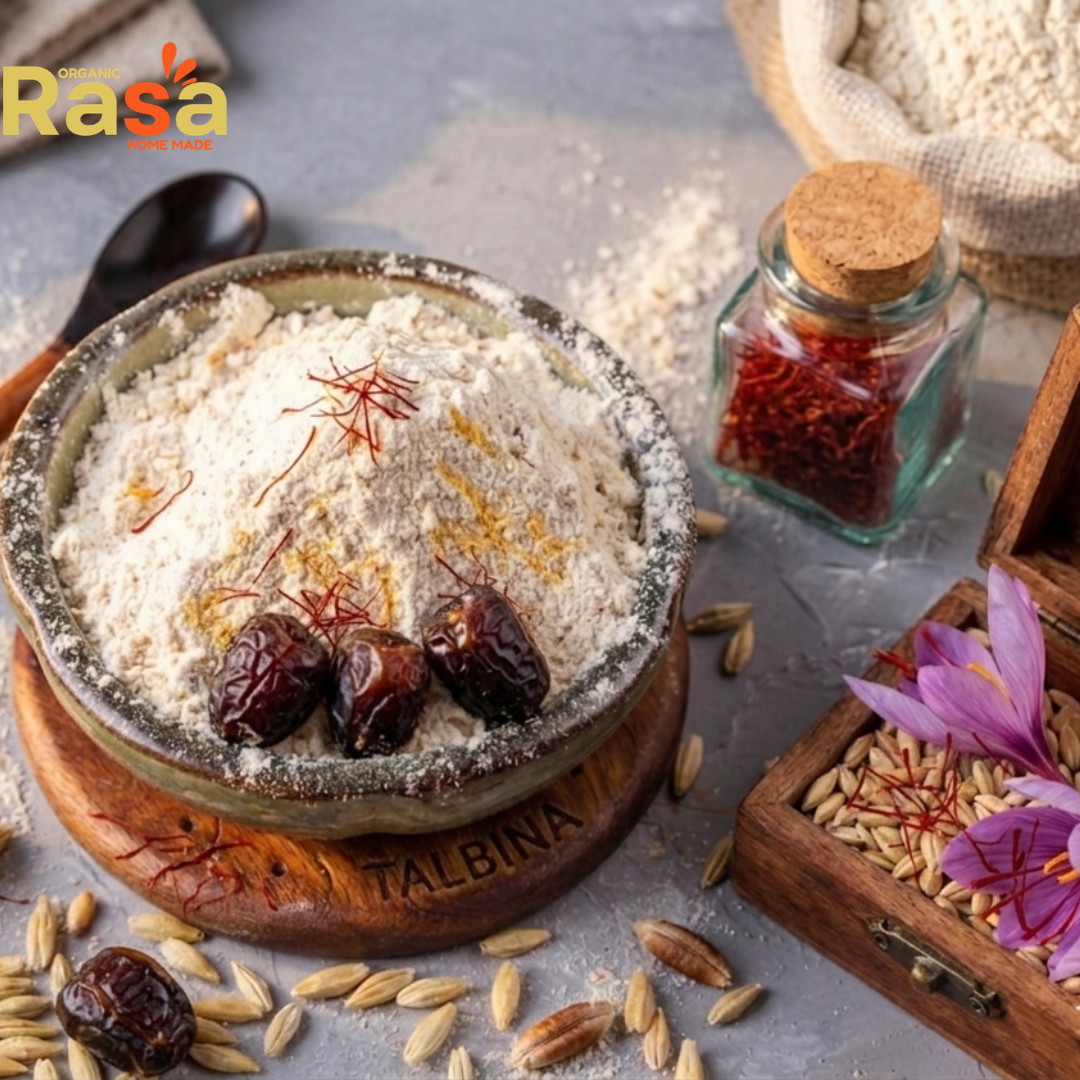 royal talbina with dates (khajoor) & saffron (zafran) – premium sunnah superfood for energy, wellness & vitality royal talbina with dates (khajoor) & saffron (zafran) – premium sunnah superfood for energy, wellness & vitality